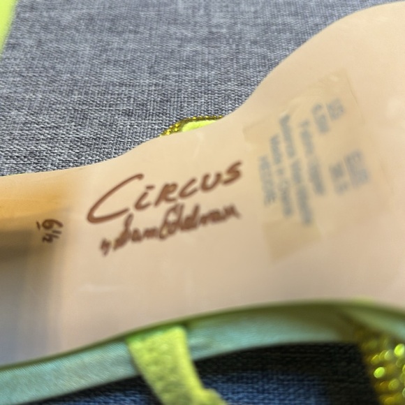 Circus NY by Sam Edelman Women's Heddie Mule Heel Sunny Lime - Picture 7 of 8